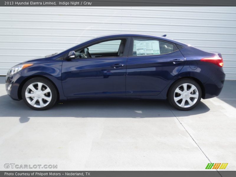  2013 Elantra Limited Indigo Night