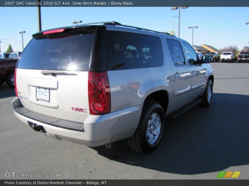 Silver Birch Metallic / Ebony Black 2007 GMC Yukon XL 1500 SLT 4x4
