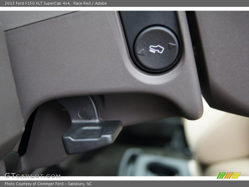 Race Red / Adobe 2013 Ford F150 XLT SuperCab 4x4