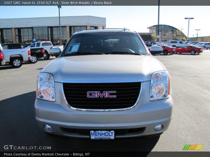 Silver Birch Metallic / Ebony Black 2007 GMC Yukon XL 1500 SLT 4x4