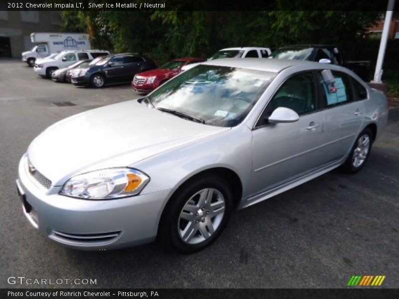 Silver Ice Metallic / Neutral 2012 Chevrolet Impala LT