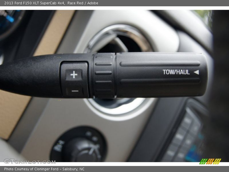 Race Red / Adobe 2013 Ford F150 XLT SuperCab 4x4