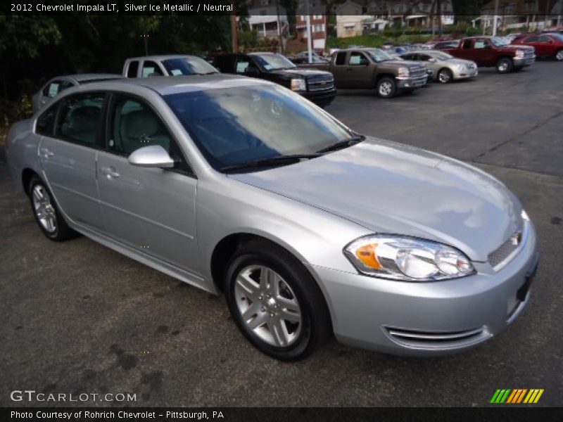 Silver Ice Metallic / Neutral 2012 Chevrolet Impala LT
