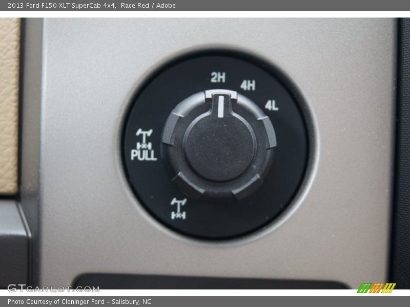 Race Red / Adobe 2013 Ford F150 XLT SuperCab 4x4