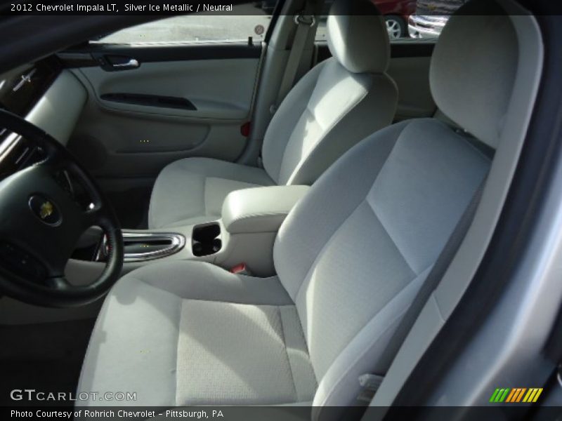 Silver Ice Metallic / Neutral 2012 Chevrolet Impala LT