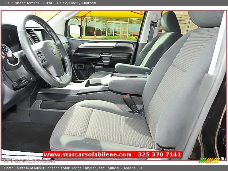 Galaxy Black / Charcoal 2012 Nissan Armada SV 4WD