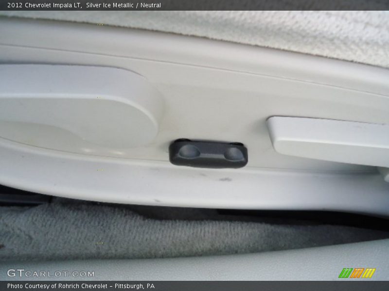 Silver Ice Metallic / Neutral 2012 Chevrolet Impala LT