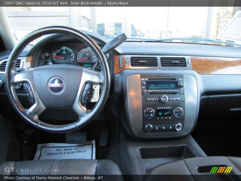 Silver Birch Metallic / Ebony Black 2007 GMC Yukon XL 1500 SLT 4x4