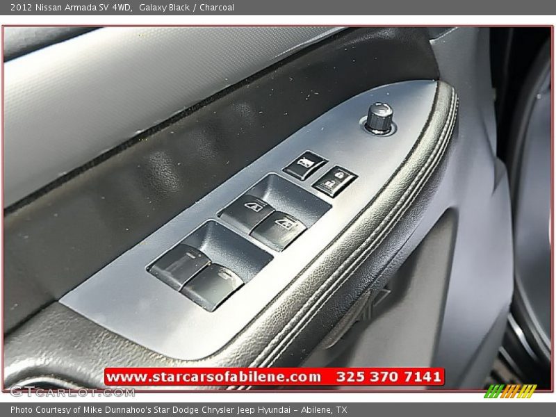Galaxy Black / Charcoal 2012 Nissan Armada SV 4WD