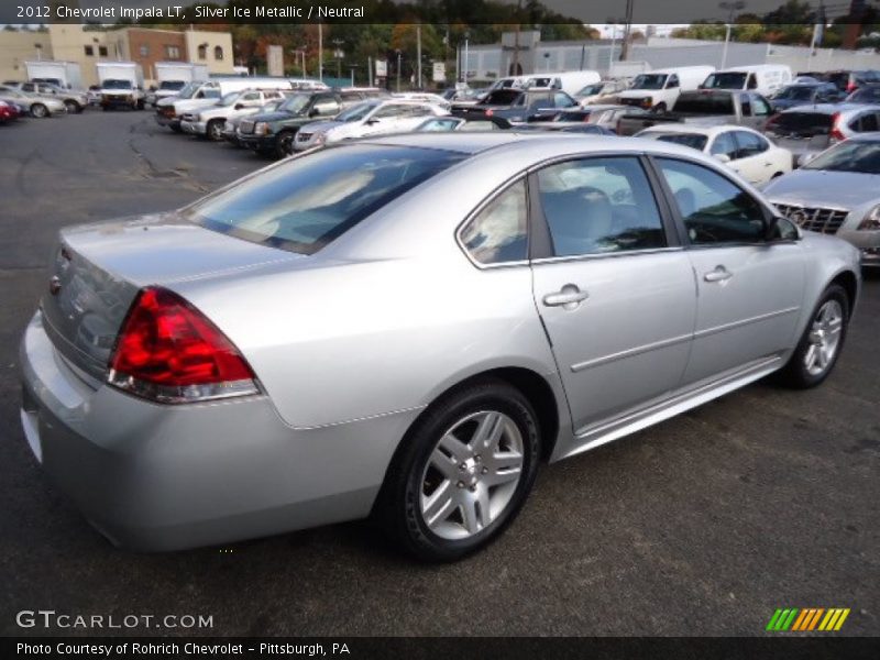 Silver Ice Metallic / Neutral 2012 Chevrolet Impala LT