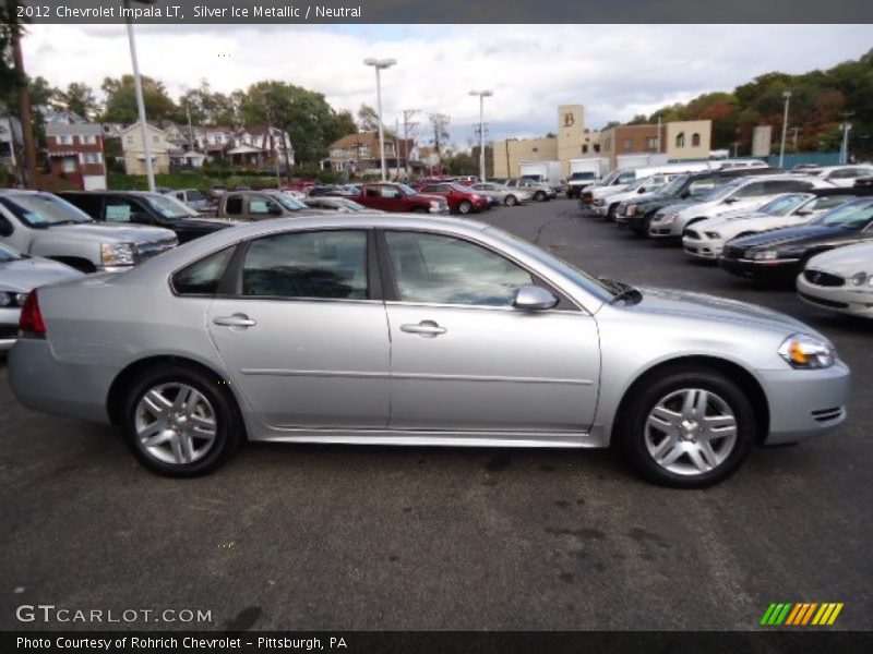 Silver Ice Metallic / Neutral 2012 Chevrolet Impala LT