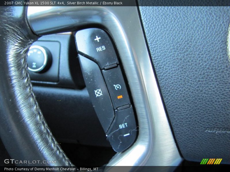 Silver Birch Metallic / Ebony Black 2007 GMC Yukon XL 1500 SLT 4x4