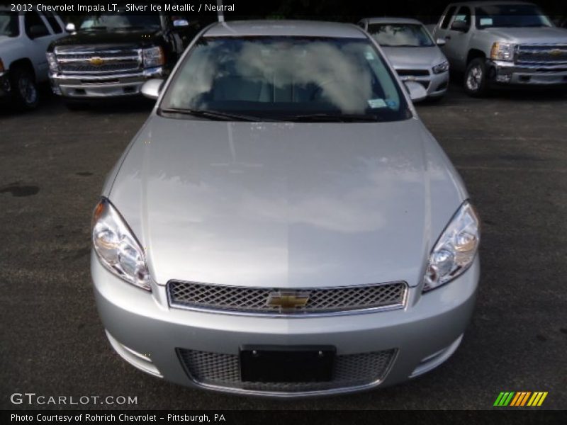 Silver Ice Metallic / Neutral 2012 Chevrolet Impala LT