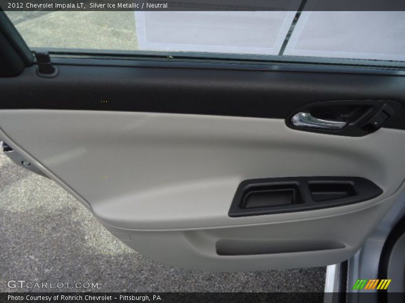 Silver Ice Metallic / Neutral 2012 Chevrolet Impala LT