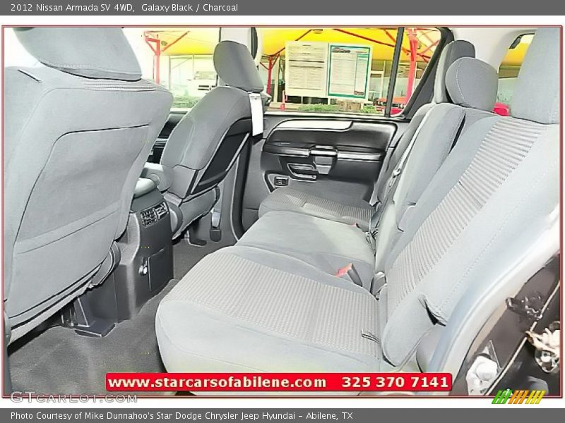 Galaxy Black / Charcoal 2012 Nissan Armada SV 4WD