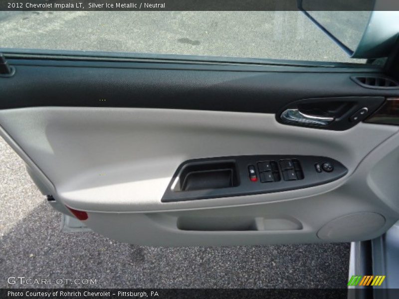 Silver Ice Metallic / Neutral 2012 Chevrolet Impala LT