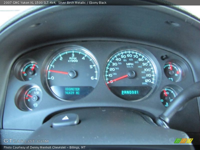 Silver Birch Metallic / Ebony Black 2007 GMC Yukon XL 1500 SLT 4x4