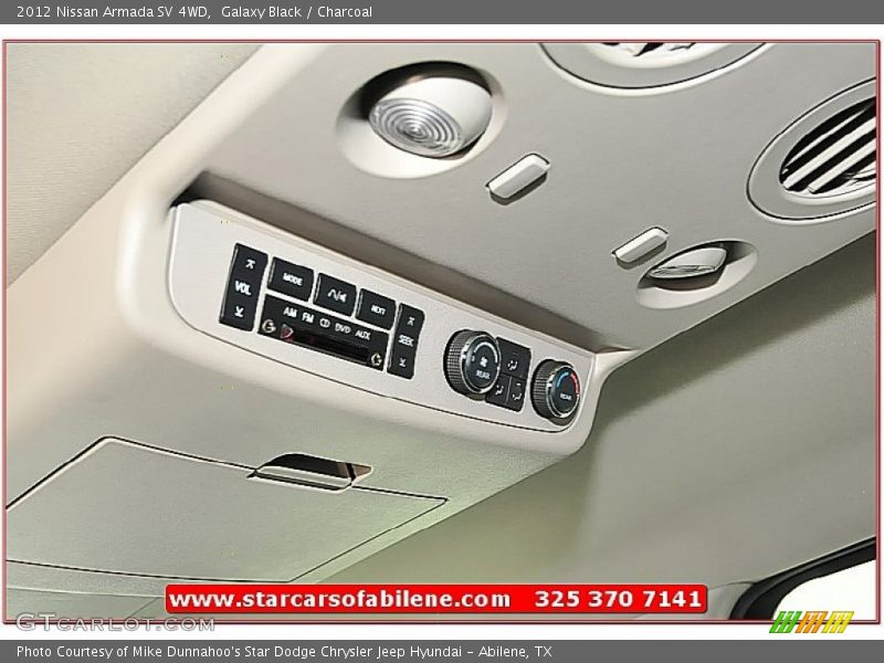 Galaxy Black / Charcoal 2012 Nissan Armada SV 4WD