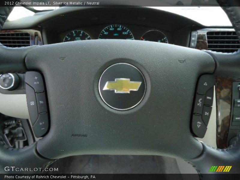 Silver Ice Metallic / Neutral 2012 Chevrolet Impala LT