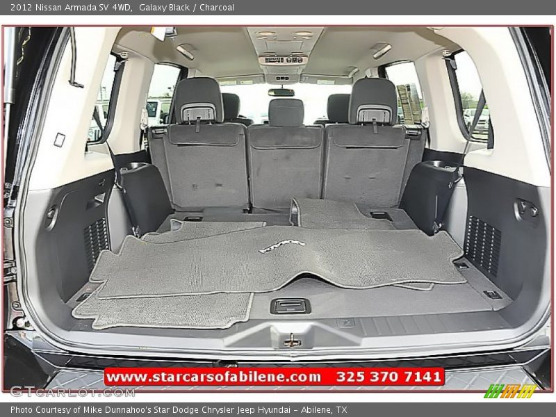 Galaxy Black / Charcoal 2012 Nissan Armada SV 4WD
