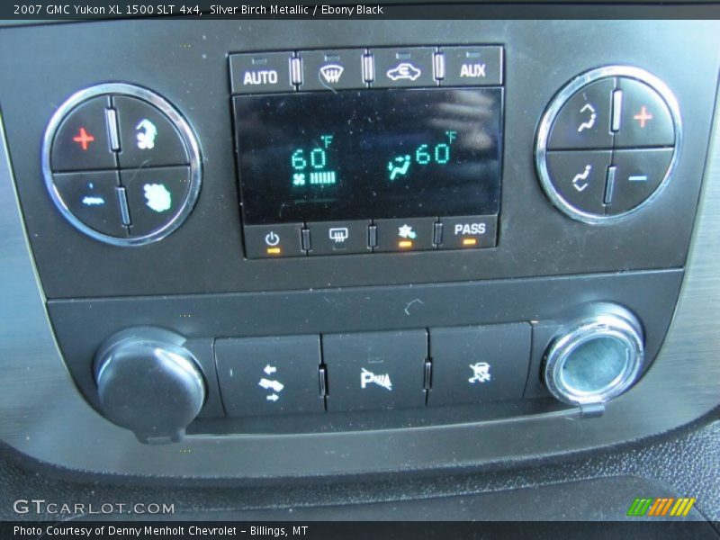 Silver Birch Metallic / Ebony Black 2007 GMC Yukon XL 1500 SLT 4x4