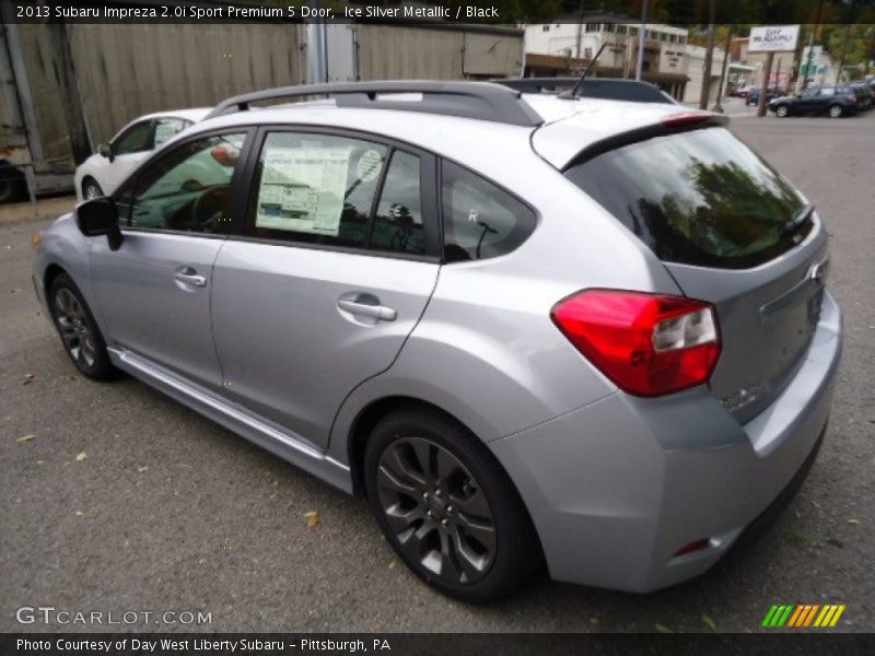 Ice Silver Metallic / Black 2013 Subaru Impreza 2.0i Sport Premium 5 Door