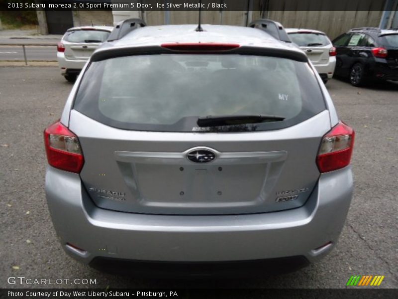 Ice Silver Metallic / Black 2013 Subaru Impreza 2.0i Sport Premium 5 Door