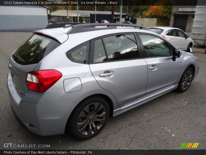 Ice Silver Metallic / Black 2013 Subaru Impreza 2.0i Sport Premium 5 Door