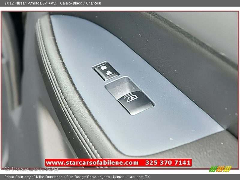 Galaxy Black / Charcoal 2012 Nissan Armada SV 4WD