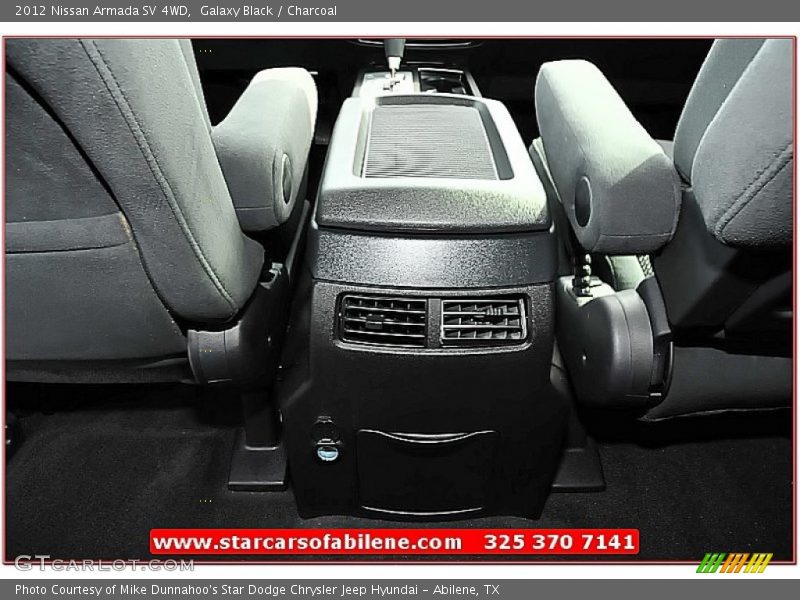 Galaxy Black / Charcoal 2012 Nissan Armada SV 4WD