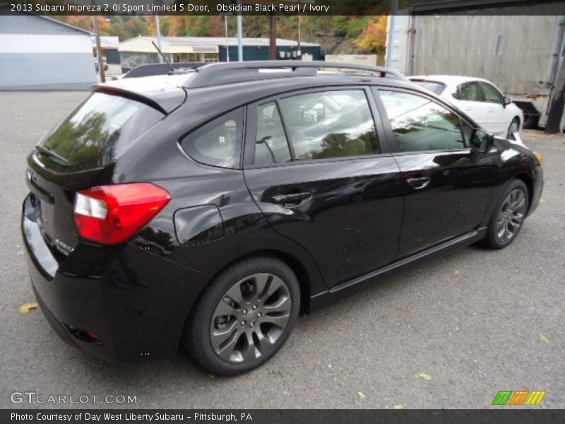 Obsidian Black Pearl / Ivory 2013 Subaru Impreza 2.0i Sport Limited 5 Door