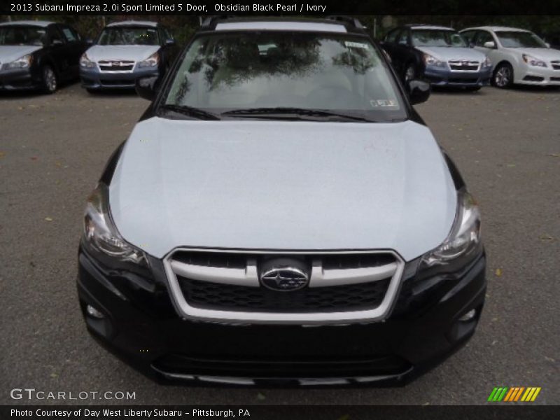 Obsidian Black Pearl / Ivory 2013 Subaru Impreza 2.0i Sport Limited 5 Door