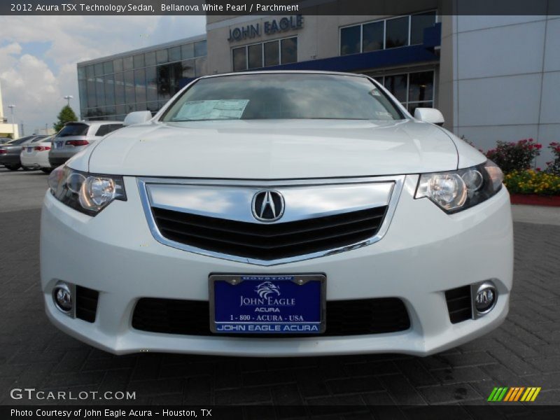 Bellanova White Pearl / Parchment 2012 Acura TSX Technology Sedan