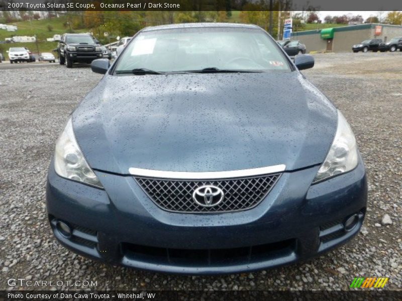 Oceanus Pearl / Dark Stone 2007 Toyota Solara SE Coupe