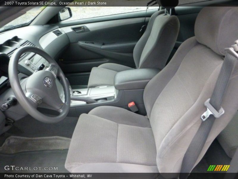  2007 Solara SE Coupe Dark Stone Interior