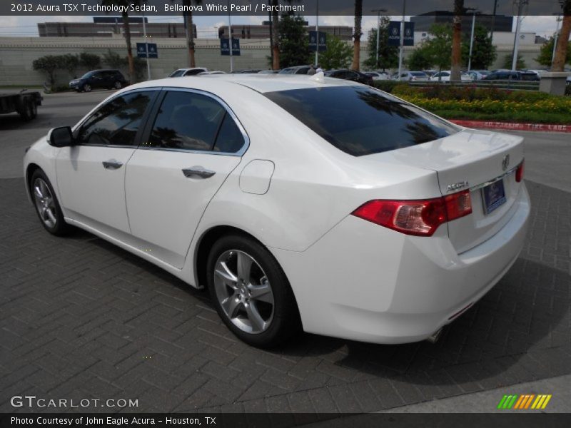 Bellanova White Pearl / Parchment 2012 Acura TSX Technology Sedan
