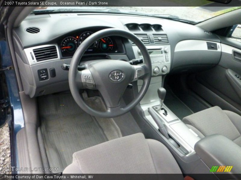  2007 Solara SE Coupe Dark Stone Interior