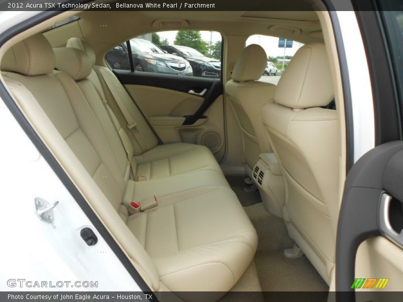 Bellanova White Pearl / Parchment 2012 Acura TSX Technology Sedan