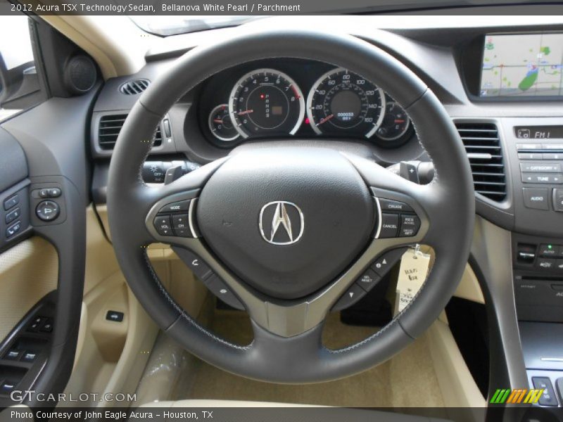 Bellanova White Pearl / Parchment 2012 Acura TSX Technology Sedan