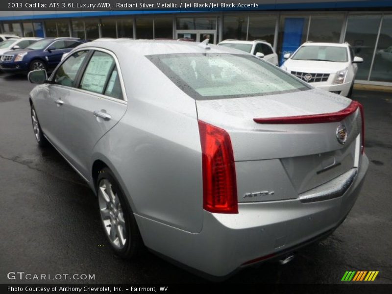  2013 ATS 3.6L Luxury AWD Radiant Silver Metallic