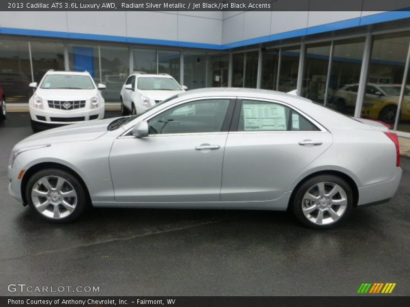  2013 ATS 3.6L Luxury AWD Radiant Silver Metallic