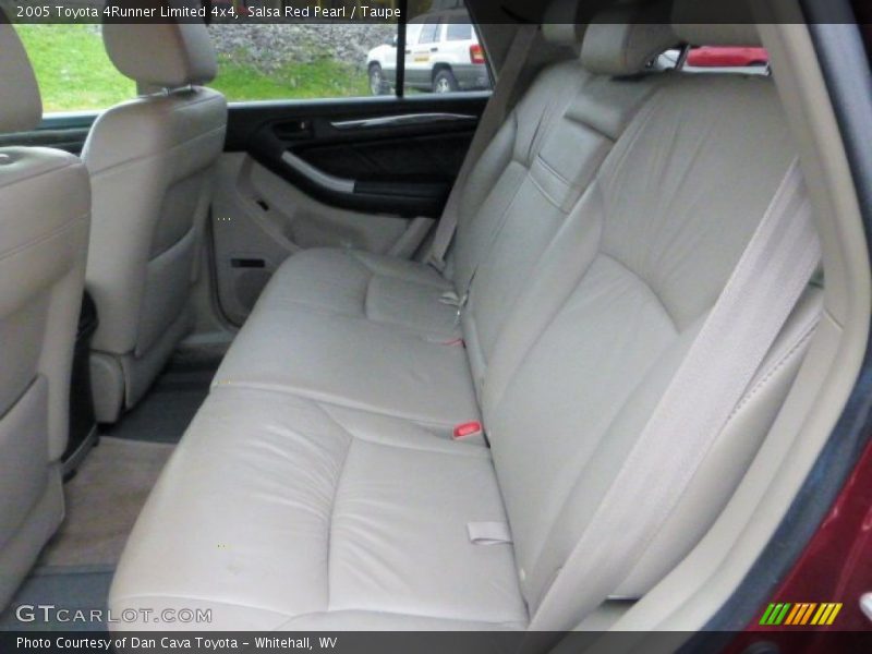Salsa Red Pearl / Taupe 2005 Toyota 4Runner Limited 4x4