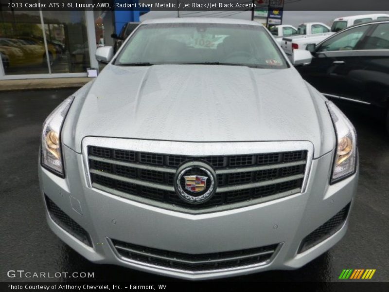  2013 ATS 3.6L Luxury AWD Radiant Silver Metallic