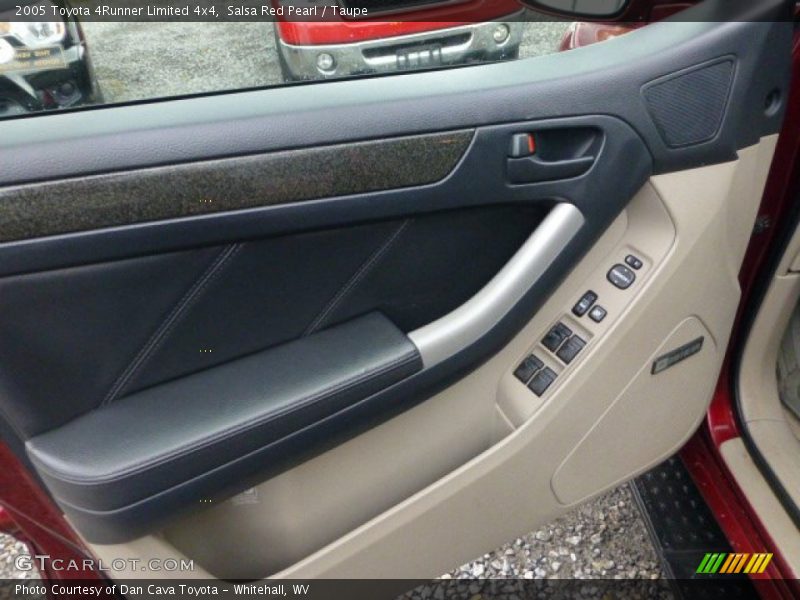 Salsa Red Pearl / Taupe 2005 Toyota 4Runner Limited 4x4
