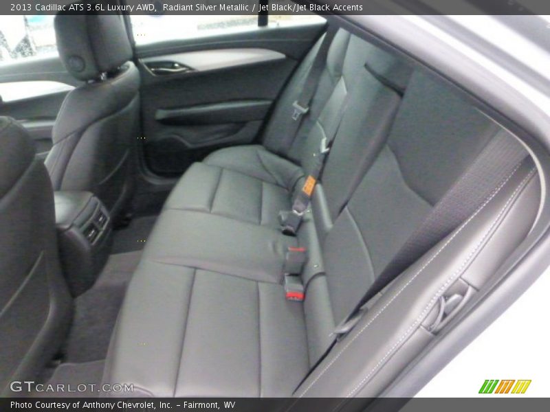 Rear Seat of 2013 ATS 3.6L Luxury AWD
