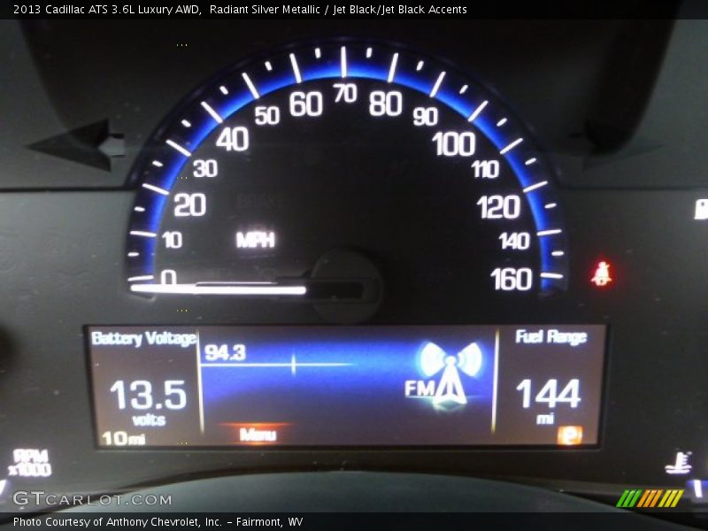  2013 ATS 3.6L Luxury AWD 3.6L Luxury AWD Gauges