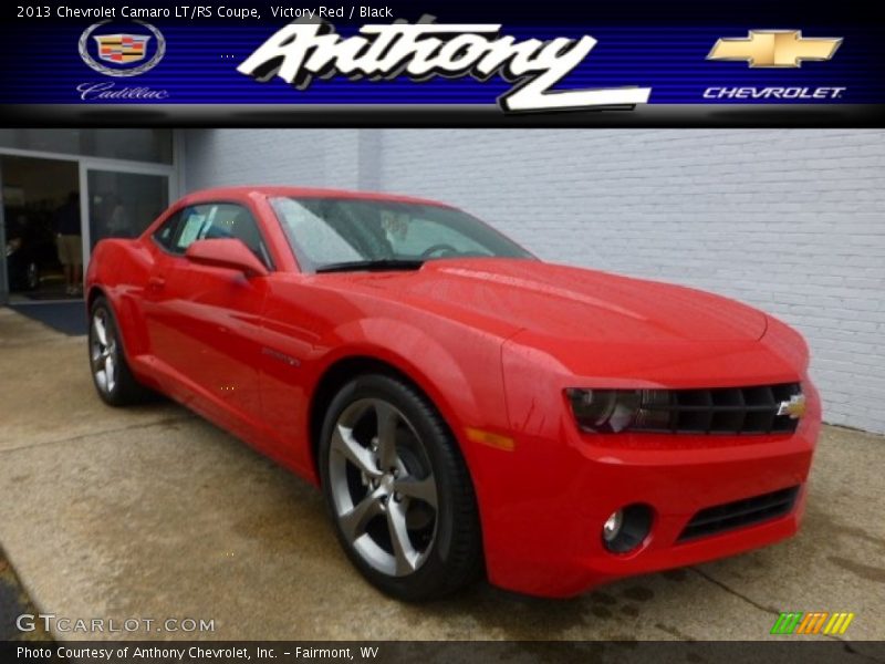 Victory Red / Black 2013 Chevrolet Camaro LT/RS Coupe