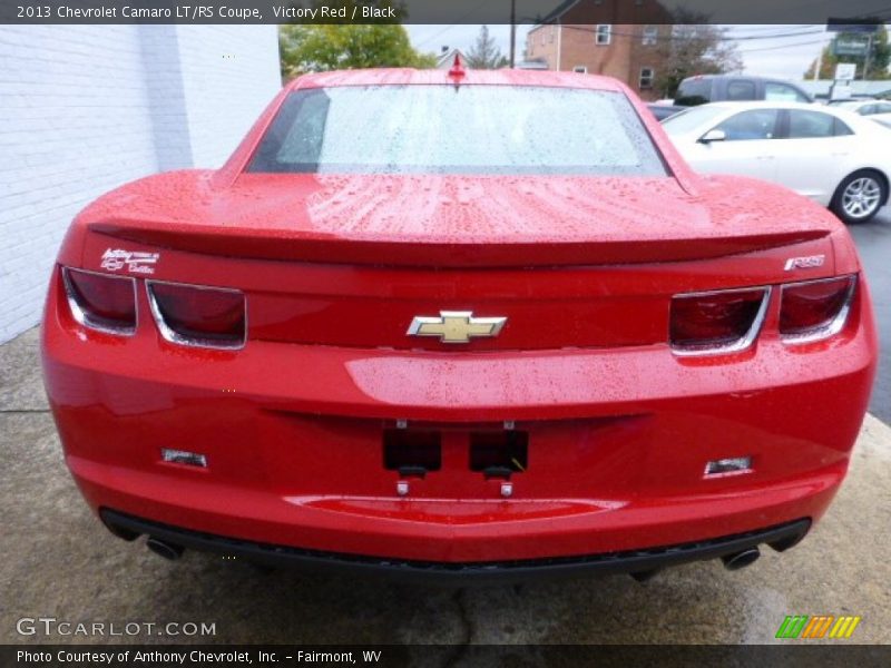 Victory Red / Black 2013 Chevrolet Camaro LT/RS Coupe