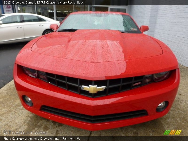 Victory Red / Black 2013 Chevrolet Camaro LT/RS Coupe