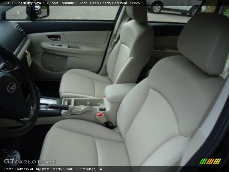 Deep Cherry Red Pearl / Ivory 2013 Subaru Impreza 2.0i Sport Premium 5 Door
